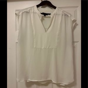 JCrew white 365 shell - like new